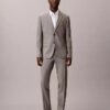 Houndstooth Slim Trousers