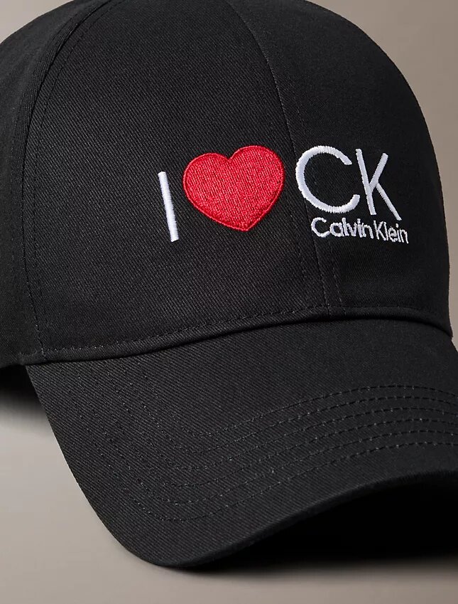 I Love Ck Graphic Twill Cap I Love Ck Graphic Twill Cap