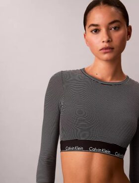 Icon Cotton Modal Lightly Lined Long Sleeve Bralette