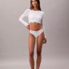 Icon Cotton Modal Lightly Lined Long Sleeve Tee Bralette