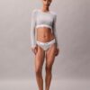 Icon Cotton Modal Lightly Lined Long Sleeve Tee Bralette