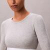 Icon Cotton Modal Lightly Lined Long Sleeve Tee Bralette