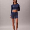 Icon Cotton Modal Lightly Lined Long Sleeve Tee Bralette