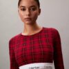 Icon Cotton Modal Lightly Lined Long Sleeve Tee Bralette