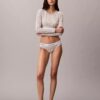 Icon Cotton Modal Lightly Lined Long Sleeve Tee Bralette