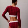 Icon Cotton Modal Lightly Lined Long Sleeve Tee Bralette