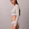 Icon Cotton Modal Lightly Lined Long Sleeve Tee Bralette