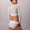 Icon Cotton Modal Lightly Lined Long Sleeve Tee Bralette