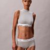 Icon Cotton Modal Lightly Lined Mockneck Bralette