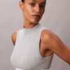 Icon Cotton Modal Lightly Lined Mockneck Bralette