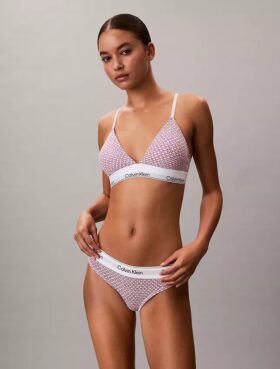Icon Cotton Modal Lightly Lined Triangle Bralette