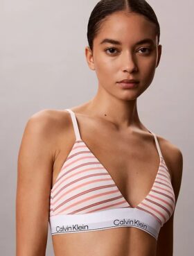 Icon Cotton Modal Lightly Lined Triangle Bralette