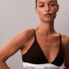 Icon Cotton Modal Lightly Lined Triangle Bralette