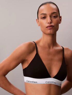 Icon Cotton Modal Lightly Lined Triangle Bralette