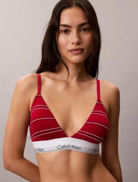 Icon Cotton Modal Lightly Lined Triangle Bralette