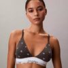 Icon Cotton Modal Lightly Lined Triangle Bralette