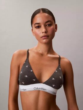 Icon Cotton Modal Lightly Lined Triangle Bralette