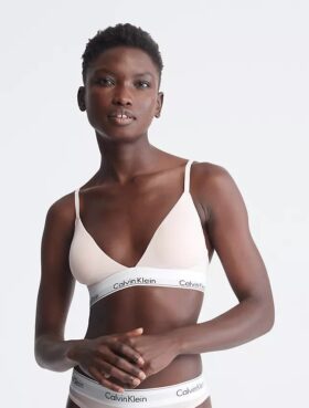 Icon Cotton Modal Lightly Lined Triangle Bralette