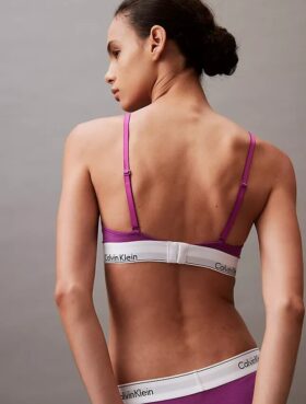 Icon Cotton Modal Lightly Lined Triangle Bralette