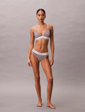 Icon Cotton Modal Lightly Lined Triangle Bralette