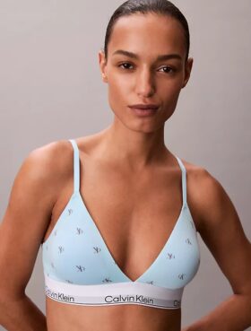Icon Cotton Modal Lightly Lined Triangle Bralette