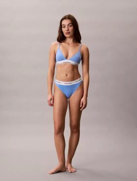 Icon Cotton Modal Lightly Lined Triangle Bralette