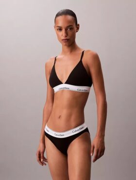 Icon Cotton Modal Lightly Lined Triangle Bralette