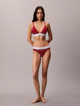 Icon Cotton Modal Lightly Lined Triangle Bralette
