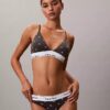Icon Cotton Modal Lightly Lined Triangle Bralette