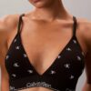 Icon Cotton Modal Lightly Lined Triangle Bralette