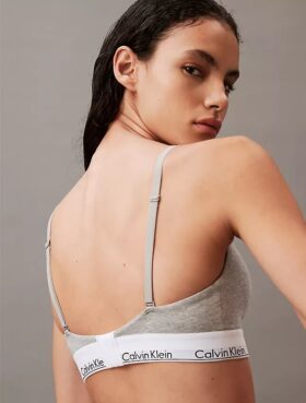 Icon Cotton Modal Lightly Lined Triangle Front Closure Bralette