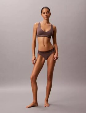 Icon Cotton Modal Metallic Bikini