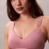 Icon Cotton Modal Metallic Lightly Lined Bralette