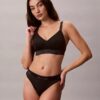 Icon Cotton Modal Metallic Lightly Lined Bralette