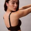 Icon Cotton Modal Metallic Lightly Lined Bralette