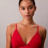 Icon Cotton Modal Metallic Lightly Lined Triangle Bralette