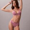 Icon Cotton Modal Metallic Lightly Lined Triangle Bralette