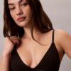 Icon Cotton Modal Metallic Lightly Lined Triangle Bralette