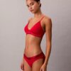 Icon Cotton Modal Metallic Lightly Lined Triangle Bralette