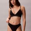 Icon Cotton Modal Metallic Lightly Lined Triangle Bralette
