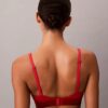 Icon Cotton Modal Metallic Lightly Lined Triangle Bralette