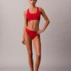 Icon Cotton Modal Metallic Unlined Bralette