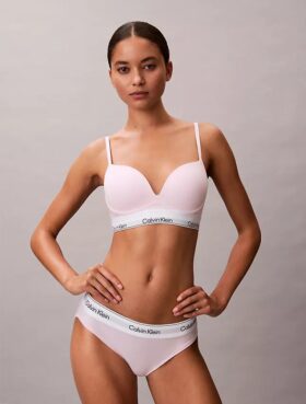 Icon Cotton Modal Plunge Bra
