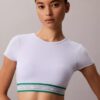 Icon Cotton Modal Stripe Lightly Lined T-Shirt Bralette
