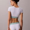 Icon Cotton Modal Stripe Lightly Lined T-Shirt Bralette