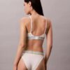 Icon Cotton Modal Stripe Lightly Lined Triangle Bralette