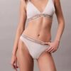 Icon Cotton Modal Stripe Lightly Lined Triangle Bralette