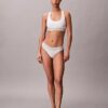Icon Cotton Modal Stripe Thong