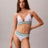 Icon Cotton Modal Stripe Thong