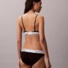 Icon Cotton Modal Ultralight Lightly Lined Plunge Bra